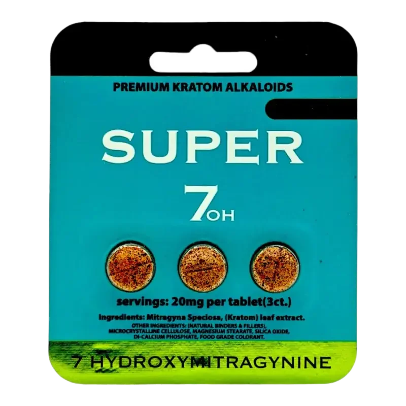 Super 7 3ct 7OH Tabs 20mg per Tablet - Seven Tech