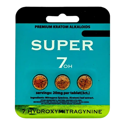 Super 7 3ct 7OH Tabs 20mg per Tablet - Seven Tech