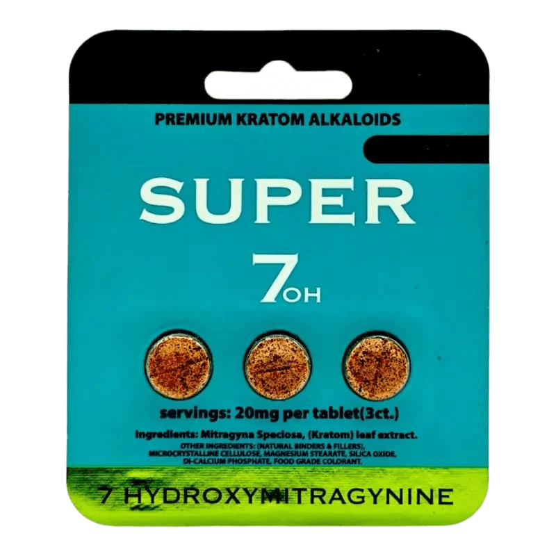Super 7 3ct 7OH Tabs 20mg per Tablet - Seven Tech