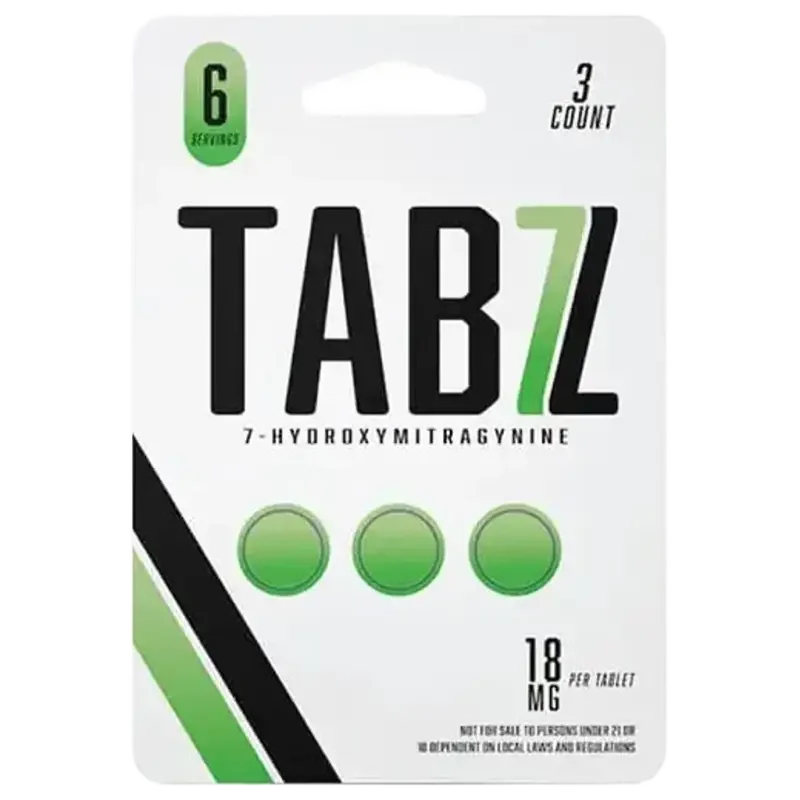 TABZ 3ct 7OH Chewable Tabs 18mg per Tablet - Seven Tech