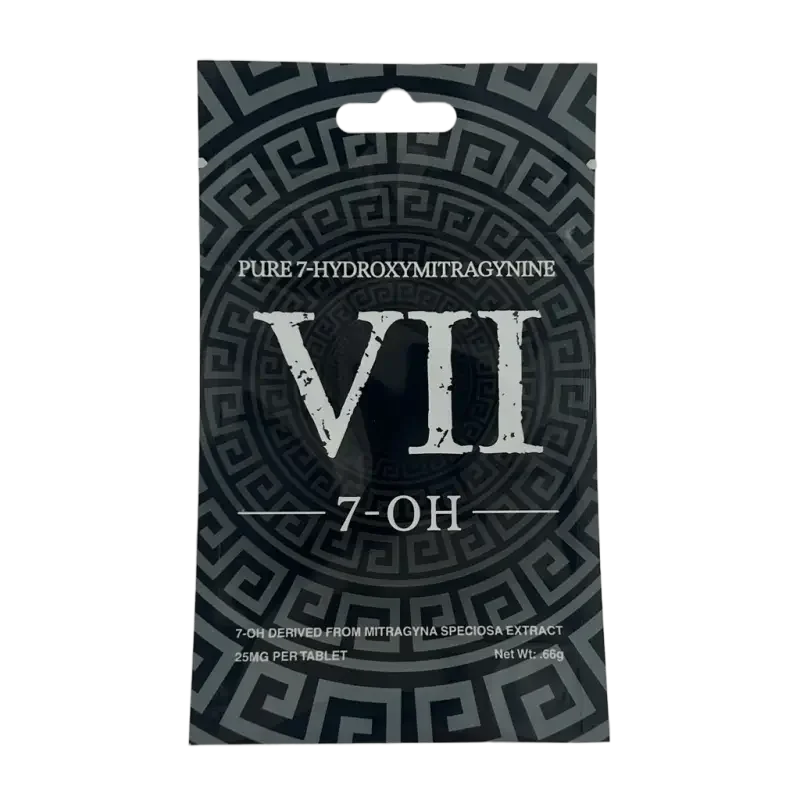 VII 50ct 7OH Raspberry Tabs 25mg per Tablet - Seven Tech