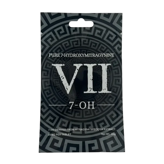 VII 50ct 7OH Raspberry Tabs 25mg per Tablet - Seven Tech