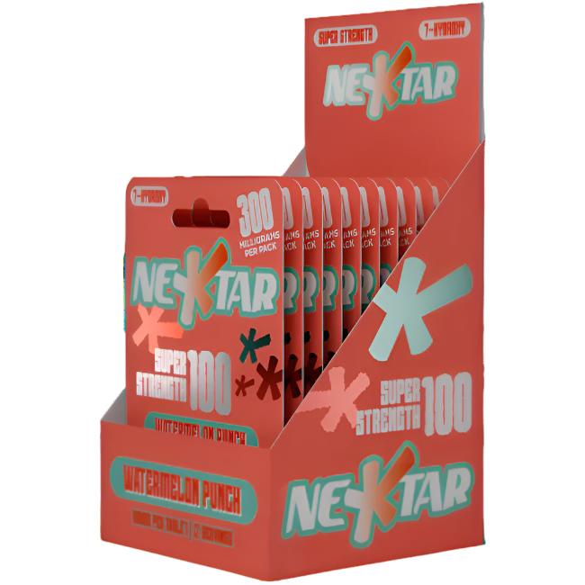 NEKTAR 3ct 7OH Chewable Tabs Super Strength Watermelon Punch 100mg Per Tablets - Seven Tech