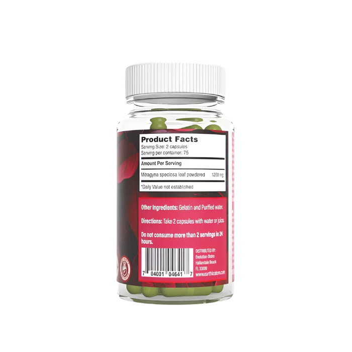XTREME SPECIOSA Kratom CAPSULES 150CT - MAENG DA RED VEIN - Seven Tech