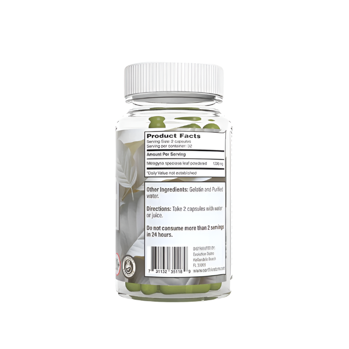 XTREME SPECIOSA CAPSULES 65CT - MAENG DA WHITE VEIN - Seven Tech