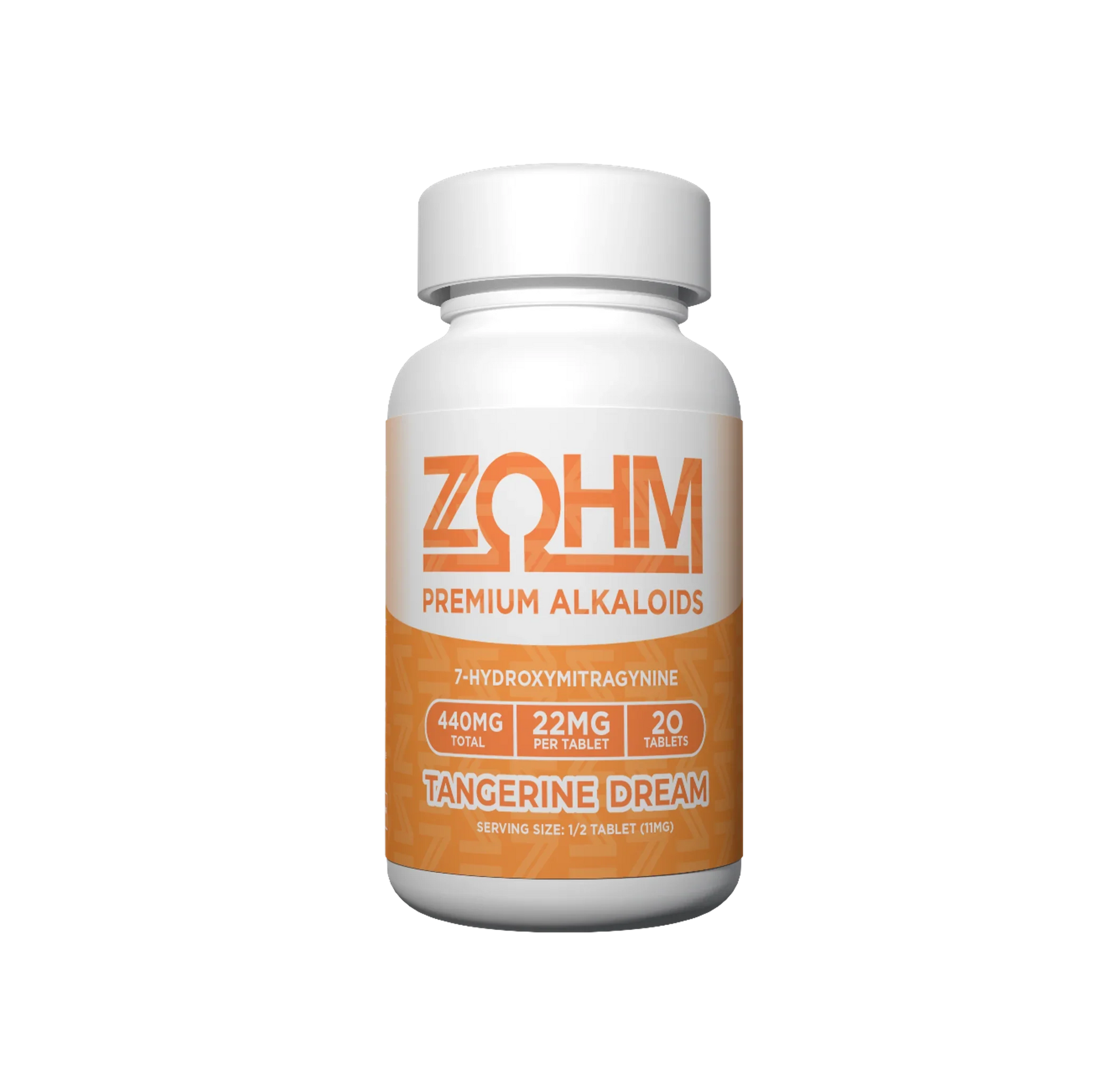 ZOHM 20ct 7OH Tangerine Dream Tabs 22mg per Tablet - Seven Tech