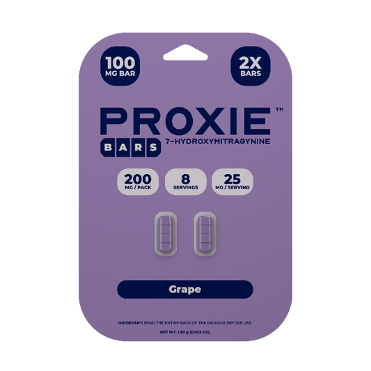 PROXIE BARS 7OH 2CT 200MG (100MG PER TABLET) - GRAPE