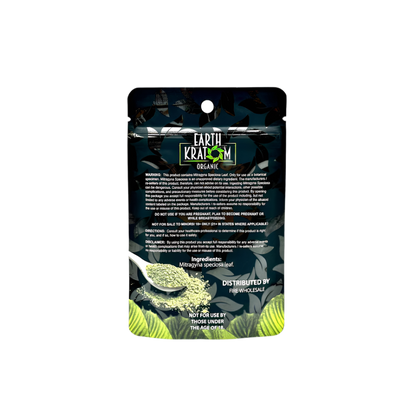 EARTH KRATOM POWDER 100G - MALAY GREEN VEIN - Seven Tech