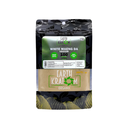 EARTH KRATOM POWDER 100G - MAENG DA WHITE VEIN - Seven Tech