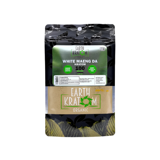 EARTH KRATOM POWDER 100G - MAENG DA WHITE VEIN - Seven Tech