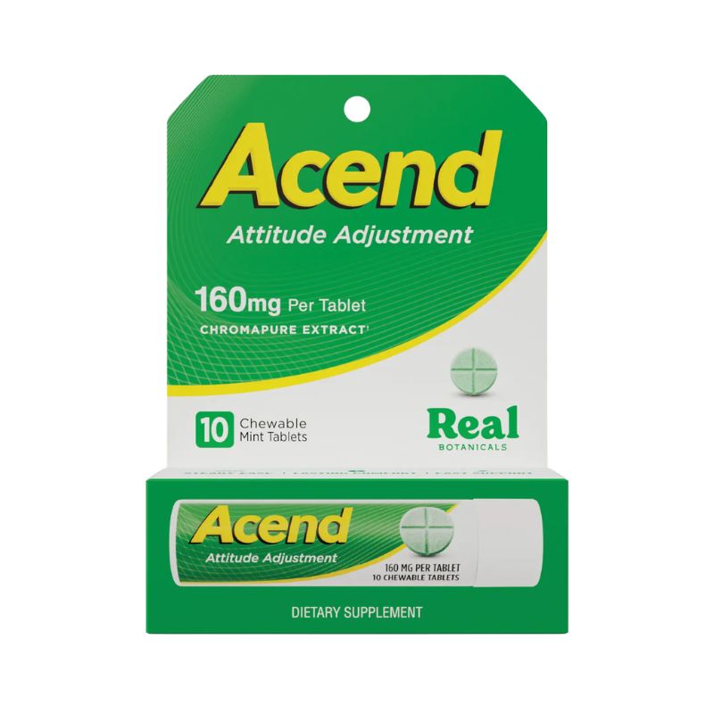 Real Botanicals Acend MIT Chromapure Extract 160mg Pet Tablet - Mint