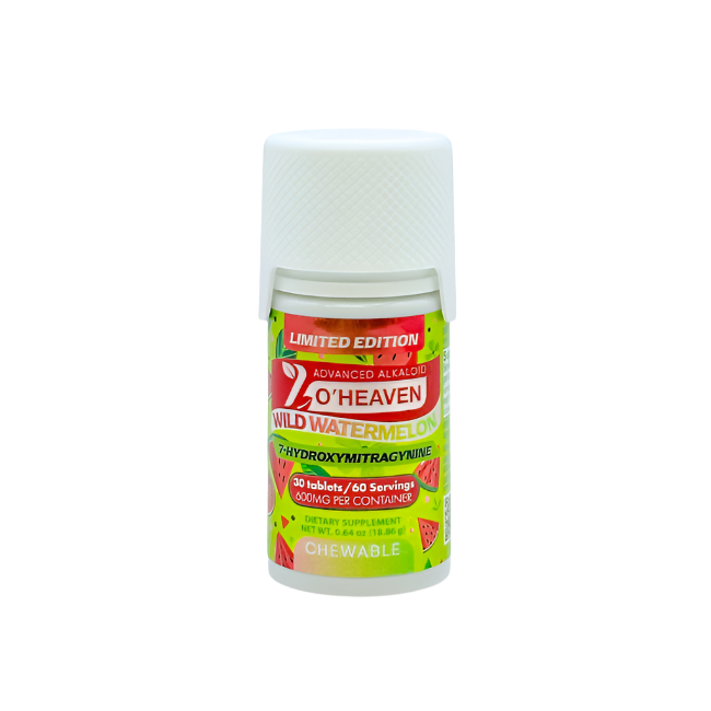 7 O’Heaven 30ct 7OH Chewable Tabs Wild Watermelon 20mg Per Tablets - Seven Tech