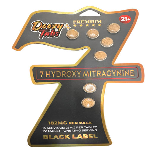 Doozy Tabs 7ct 7OH Chewable Tabs Black label 26mg per Tablet - Seven Tech
