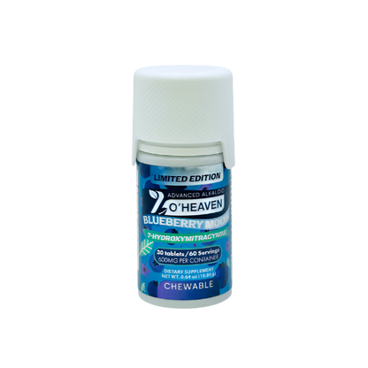 7 O’Heaven 30ct 7OH Chewable Tabs Blueberry Moon 20mg Per Tablets - Seven Tech