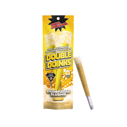 Delta Munchies Double Doinks Champagne Slushie Indica