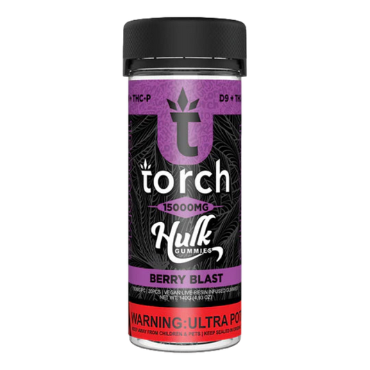 Torch Hulk Gummies 15000mg Berry Blast