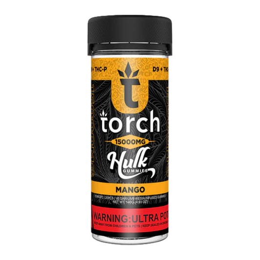 Torch Hulk Gummies 15000mg Mango
