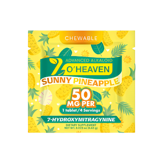 7 O'Heaven 1ct 7OH Tabs Sunny Pineapple 50mg Per Tablets - Seven Tech