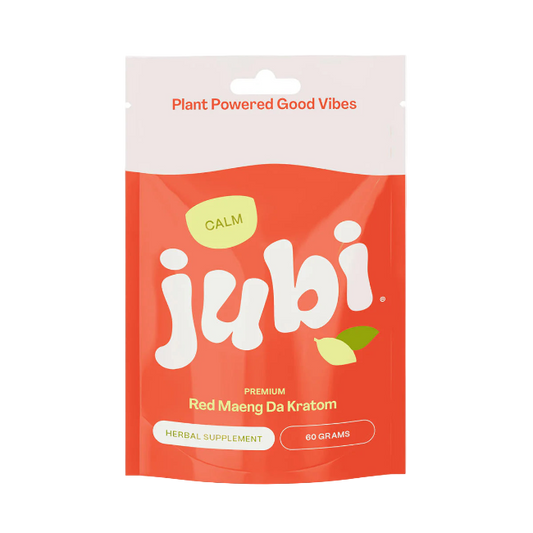 Jubi Calm Red Maeng Da Kratom Powder 60g - Seven Tech