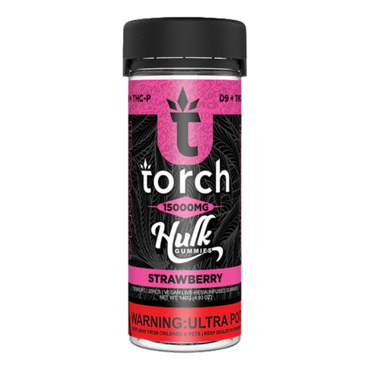 Torch Hulk Gummies 15000mg Strawberry