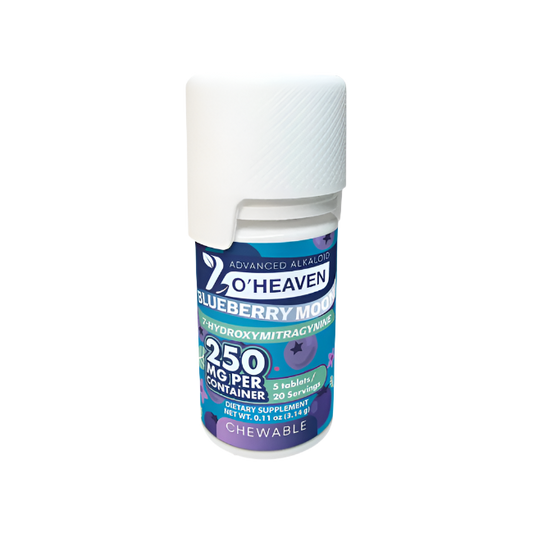 7 O'Heaven 5ct 7OH Tabs Blueberry Moon 50mg Per Tablets - Seven Tech