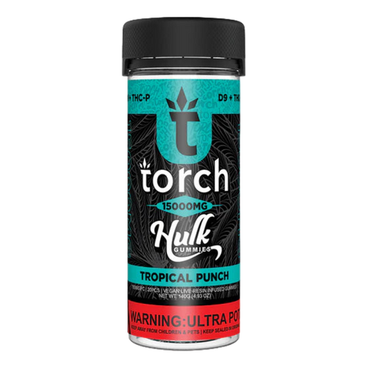 Torch Hulk Gummies 15000mg Tropical Punch