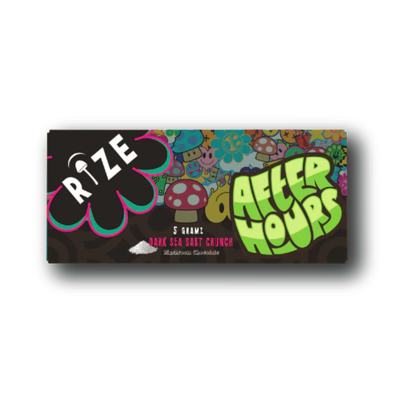 AFTER HOURS X RIZE CHOCO BARS (5G) - DARK SEA SALT CRUNCH - Seven Tech