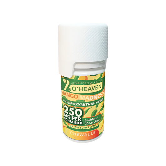 7 O'Heaven 5ct 7OH Tabs Mango Madness 50mg Per Tablets - Seven Tech