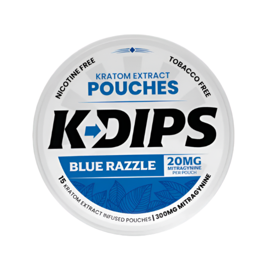 Happy Hippo K-Dips Kratom Extract Pouches 15ct 20mg