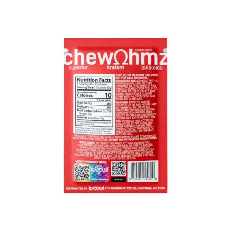 Kratom 7OH Chew 2ct 18mg Tabs - Herbal