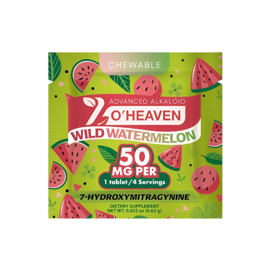 7 O'Heaven 1ct 7OH Tabs Wild Watermelon 50mg Per Tablets - Seven Tech