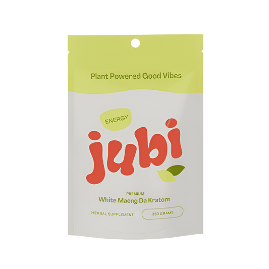 Jubi Energy White Maeng Da Kratom Powder 250g - Seven Tech
