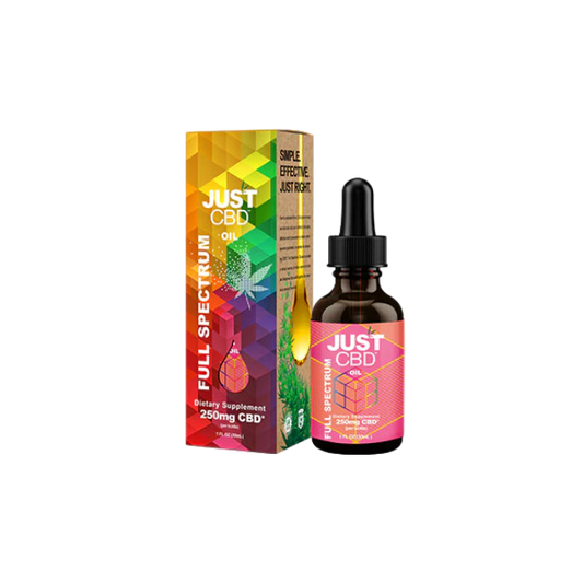 JUST CBD OIL TINCTURE FULL SPECTRUM - 250MG