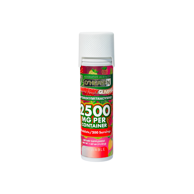 7 O'Heaven 50ct 7OH Tabs Strawberry Glimpse 50mg Per Tablets - Seven Tech