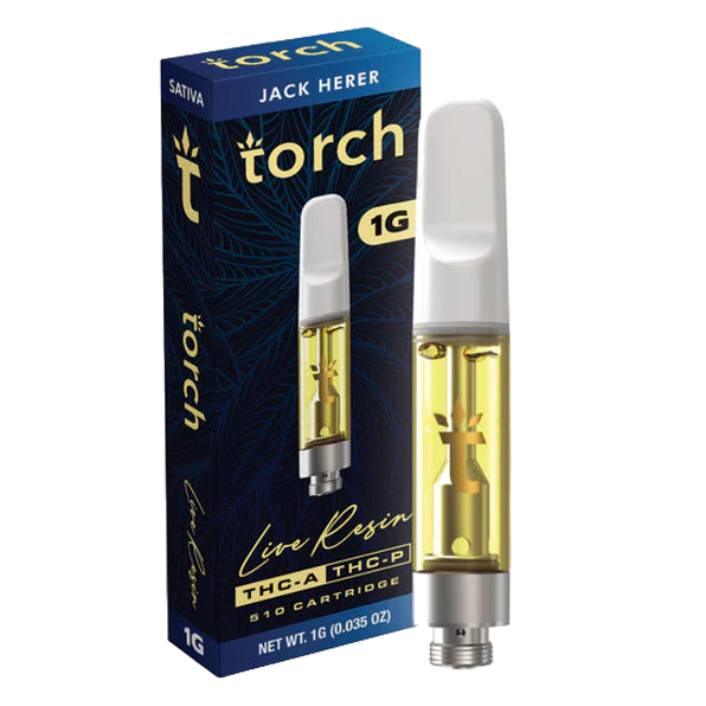 Torch Live Resin 1g Cartridge Jack Herer Sativa