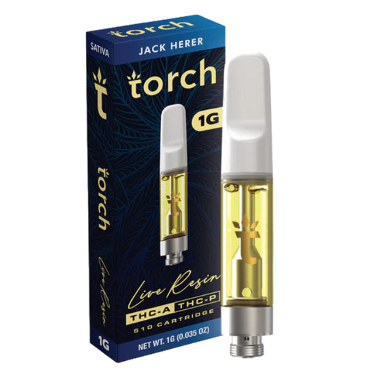 Torch Live Resin 1g Cartridge Jack Herer Sativa