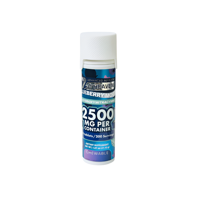 7 O'Heaven 50ct 7OH Tabs Blueberry Moon 50mg Per Tablets - Seven Tech