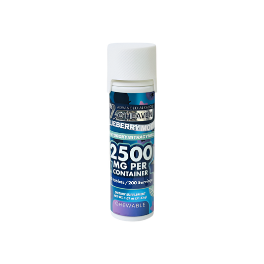 7 O'Heaven 50ct 7OH Tabs Blueberry Moon 50mg Per Tablets - Seven Tech