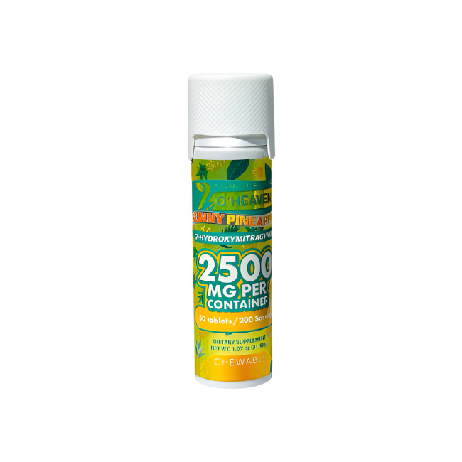 7 O'Heaven 50ct 7OH Tabs Sunny Pineapple 50mg Per Tablets - Seven Tech