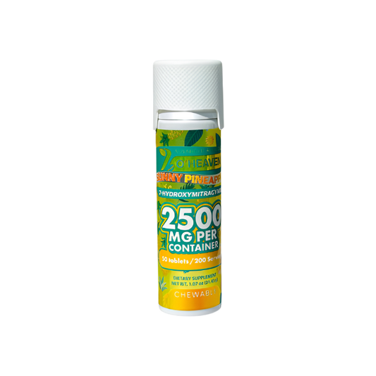 7 O'Heaven 50ct 7OH Tabs Sunny Pineapple 50mg Per Tablets - Seven Tech