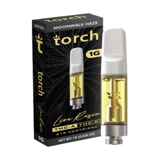 Torch Live Resin 1g Cartridge Moonwalk Haze Sativa