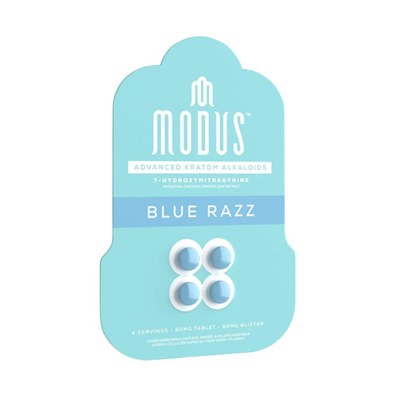 Modus 7-Hydroxymitragynine Tablets 4ct 20mg per Tablet