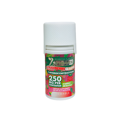 7 O'Heaven 5ct 7OH Tabs Strawberry Glimpse 50mg Per Tablets - Seven Tech