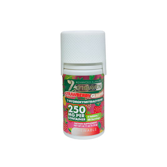 7 O'Heaven 5ct 7OH Tabs Strawberry Glimpse 50mg Per Tablets - Seven Tech