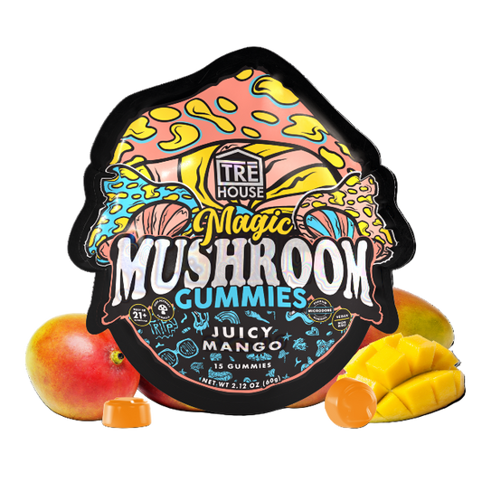 TRE House Mushroom Gummies Juicy Mango 15 Gummies