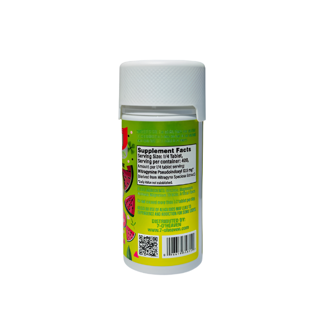 7 O'Heaven 100ct 7OH Tabs Wild Watermelon 50mg Per Tablets - Seven Tech