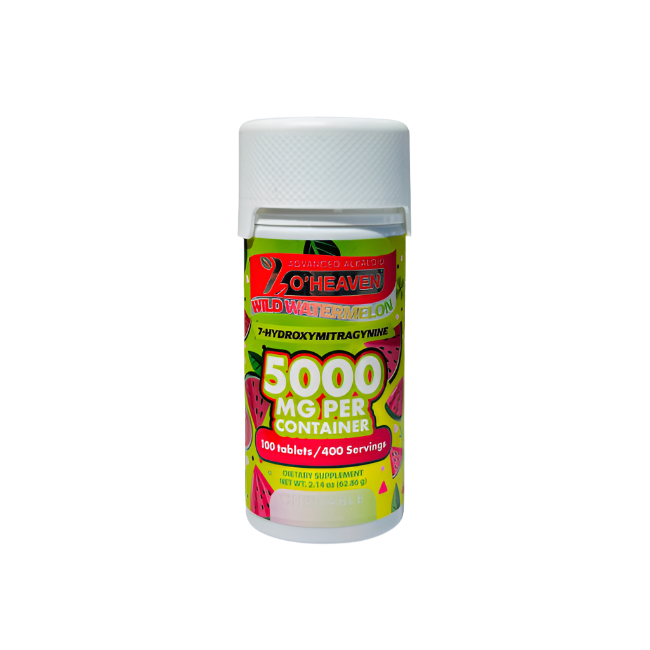 7 O'Heaven 100ct 7OH Tabs Wild Watermelon 50mg Per Tablets - Seven Tech
