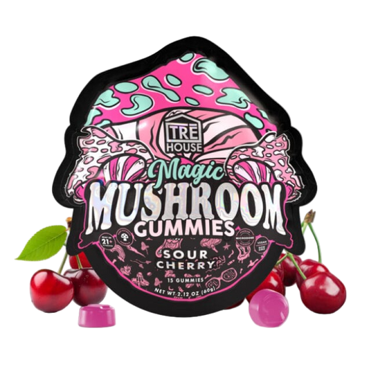 TRE House Mushroom Gummies Sour Cherry 15 Gummies