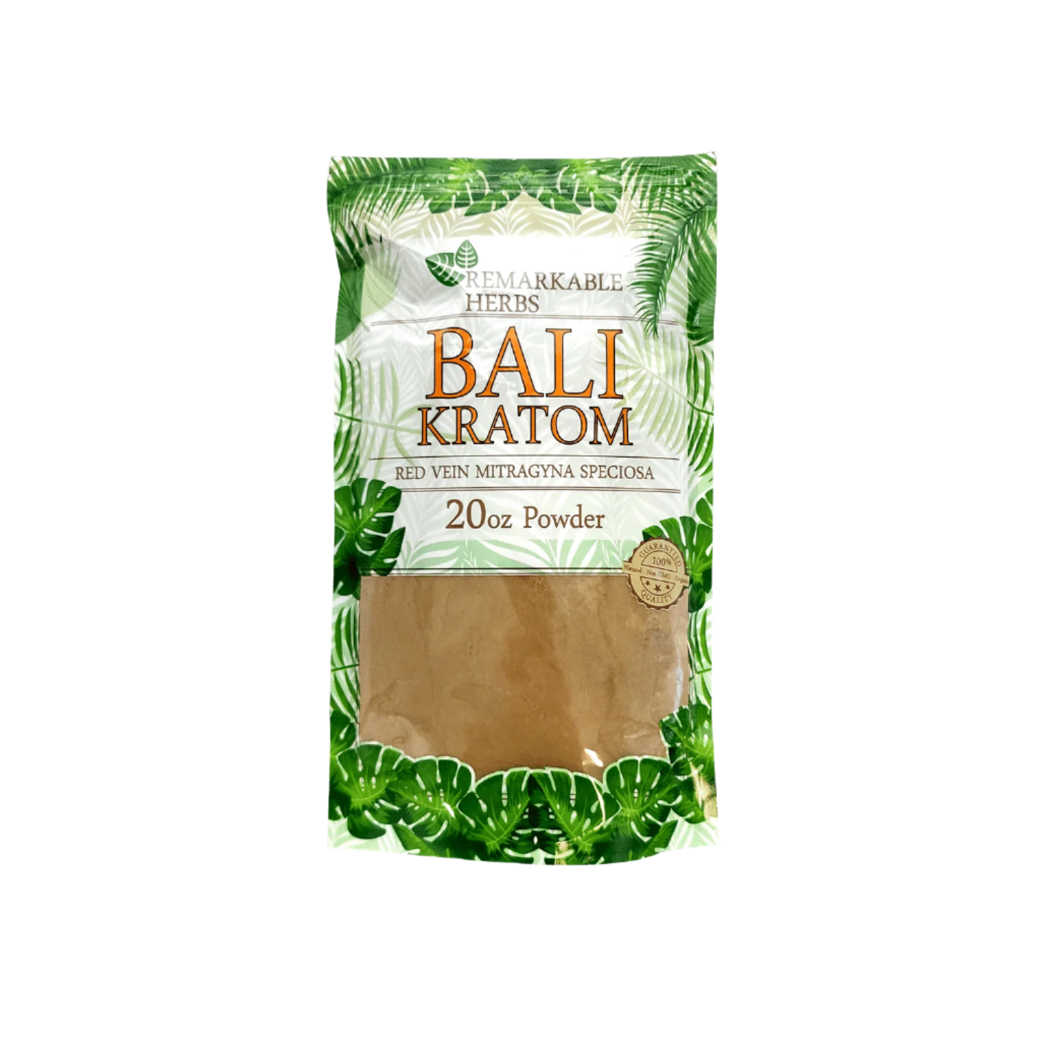 REMARKABLE HERBS KRATOM POWDER 20OZ - BALI RED VEIN - Seven Tech