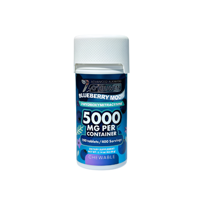 7 O'Heaven 100ct 7OH Tabs Blueberry Moon 50mg Per Tablets - Seven Tech